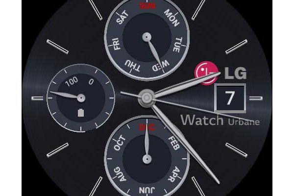 LG Urbane Silver Hands