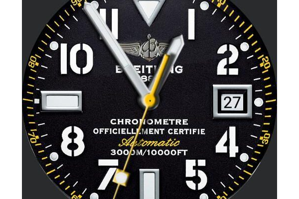 BREITLING AVENGER SEAWOLF BLACKSTEE CODE YELLOW