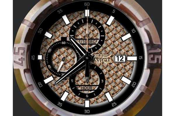 INVICTA Rose Gold auto dim options