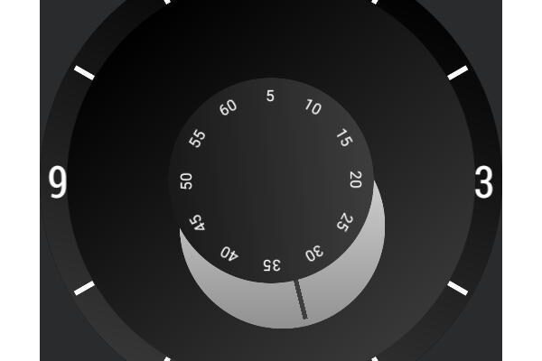 One-handed Moon Shaded