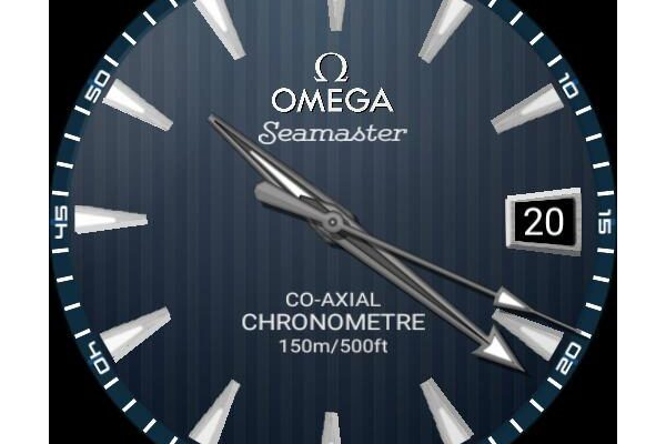 Omega Seamaster Chronometre Blue Dial