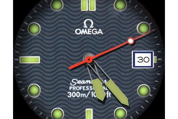 Omega Profesional Seamaster Blue Dial