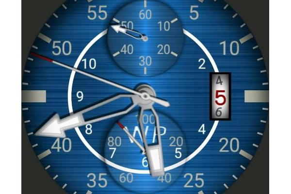 Blue Red Metalic changer