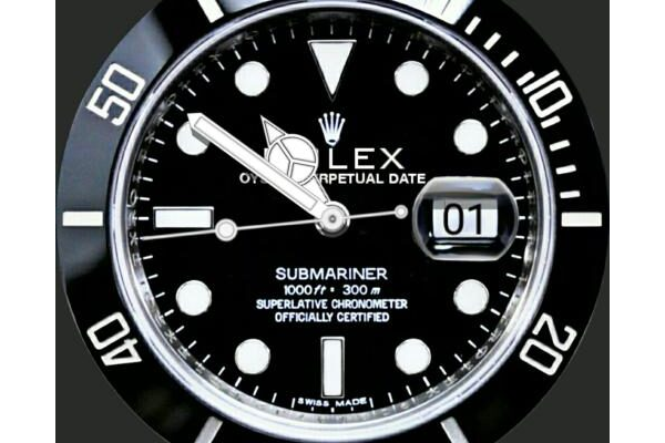 ROLEX SUBMARINER BLACK BEZEL