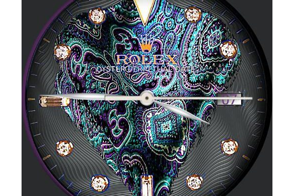 Bold Gentlemen Rolex Round Watch face fake