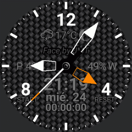 Carbon Fiber Dark Skeleton
