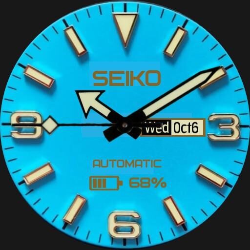 SEIKO BLUE GOLD