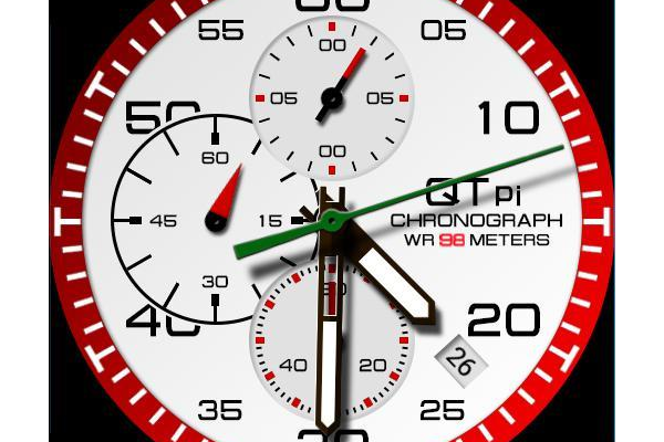 QTpi chronograph color changer