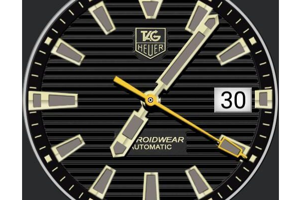 Tag Aquaracer replica for Android Wear