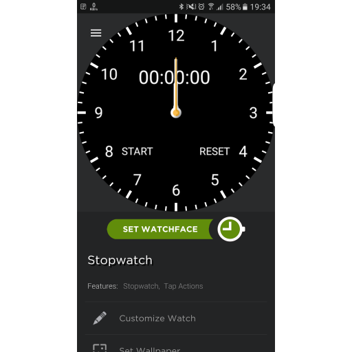 Digital and Analog Stopwatch