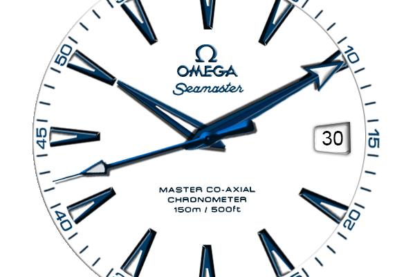 Omega Seamaster Aqua Terra White