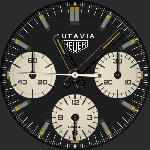 BERAD HEUER AUTAVIA BELACK BACKGROUND 1960 dimmed