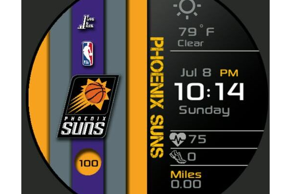 Suns Striped Digital