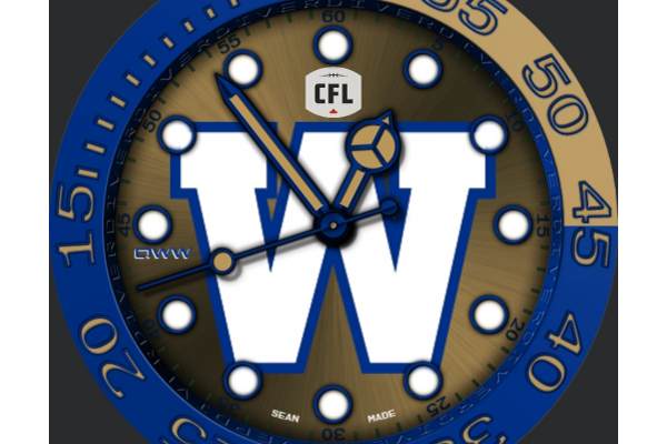 GMX3 Winnipeg Blue Bombers CFL by QWW