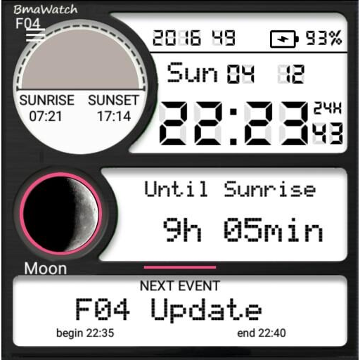 BmaWatch F04 v1.2