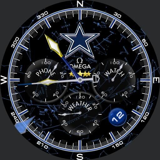 Omega Chronometer Dallas Cowboys