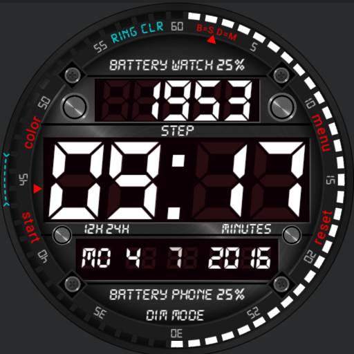 "Black" Digital watch.