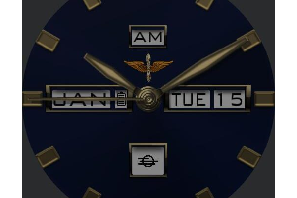 Blue & Gold Luminous