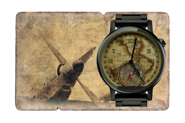 Vintage Map watch