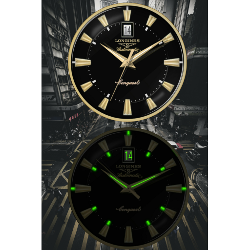 longines Conquest ~ Gold