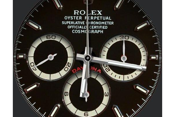 Rolex daytona black chrono