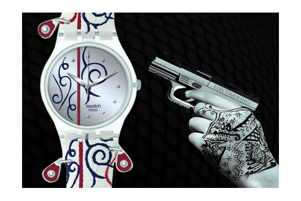 Swatch Bond Villain Series - Elektra King