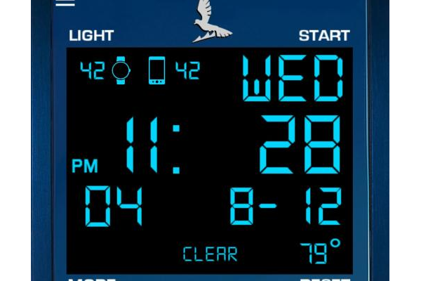 PentaWatch Duo Square Digital Watch