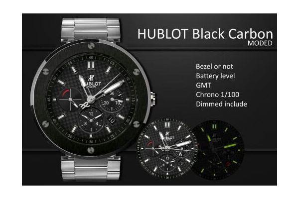 Hublot Carbon Black Moded