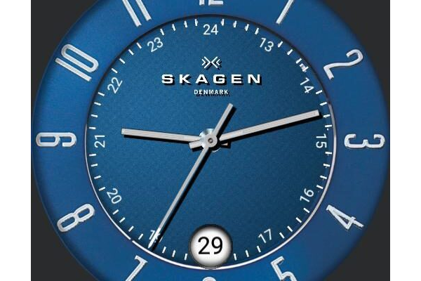 Skagen Blue Dial T233XLTMN