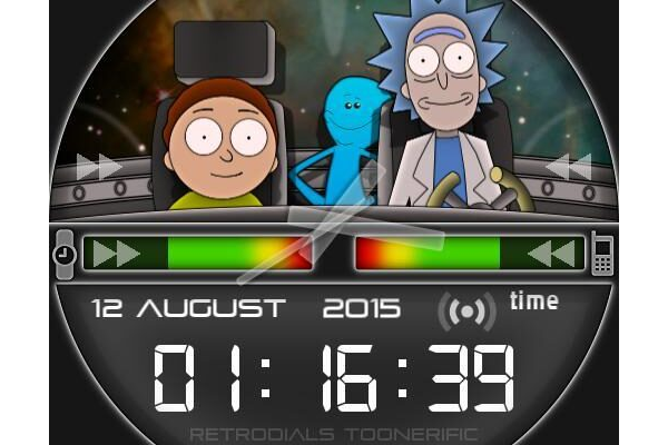 RetroDials Rick And Morty V0.1