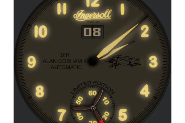 Ingersoll Sir Alan Cobham III slo glo options