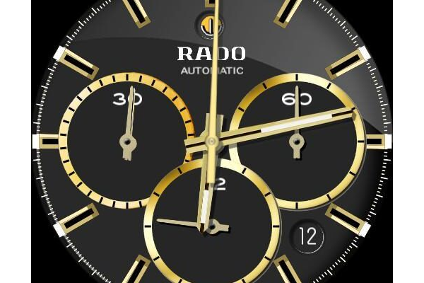 Rado Hyperchrome Automatic Chronograph Gold
