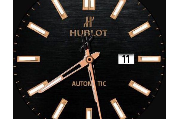 Hublot Classic Fusion Automatic 18k Rose Gold Black Dial