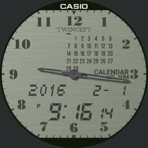 Casio Twincept (PARALLAX) v1.57b  BLUE