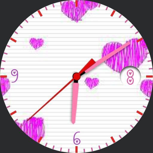 Valentine's Day Falling Hearts