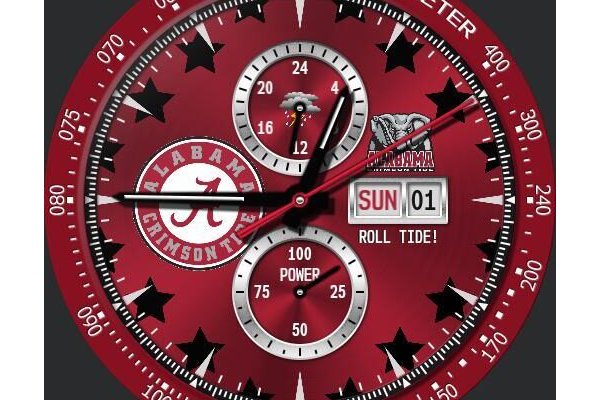 Alabama Crimson Tide Racer, thanks to QWW