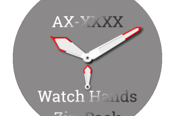 AX-XXXX Watch Hands Zip-Pack