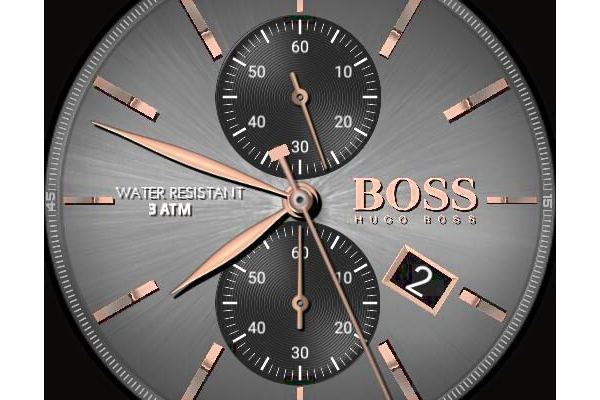 Hugo Boss Jet Grey Dial Rose Gold