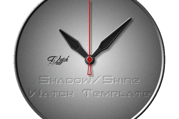 Template 2 Perrelet Dark Hands Shadow Shine Watch
