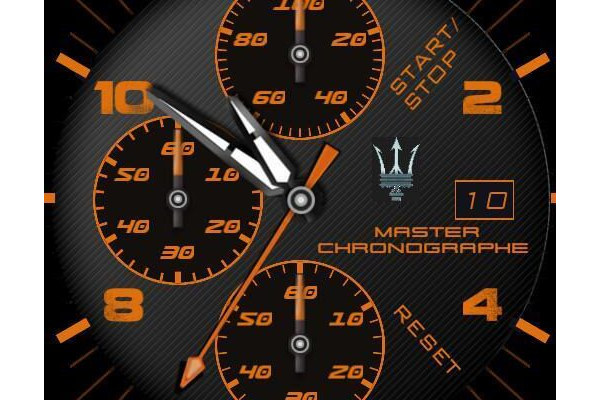 Maserati square watch