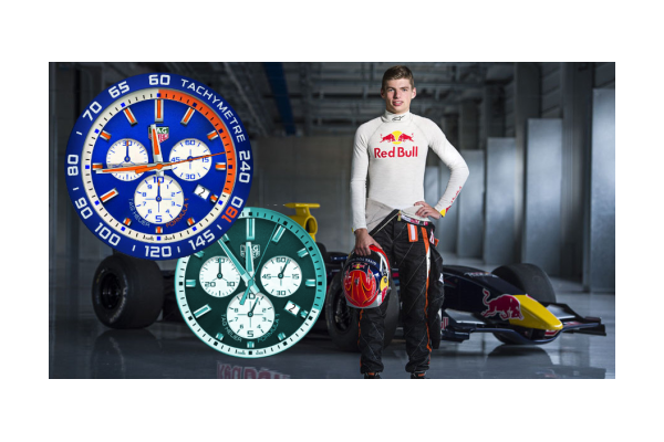 Max Verstappen - Tag Heuer Orange