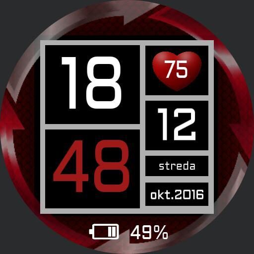 BlackRed watch