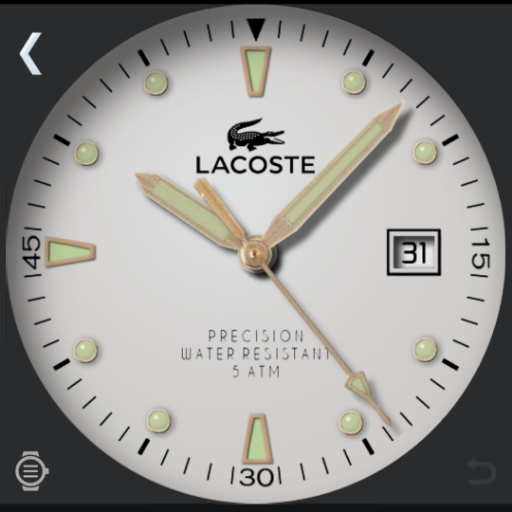 Tribute - Lacoste model 3510g white gold v2