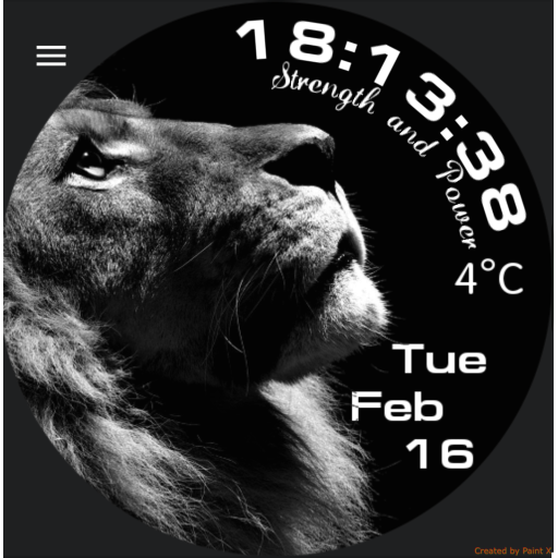 Lion watch