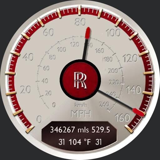 Rolls Royce Speedometer Watch v1