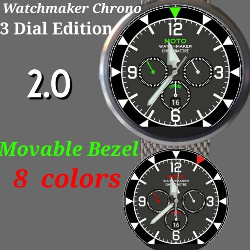Watchmaker Chronometer 3 Dial Edition