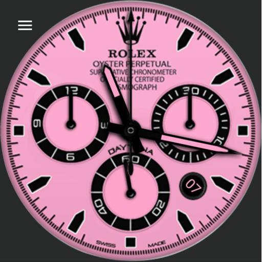 Rclex Chronograph Pink Ltd Ed Replica