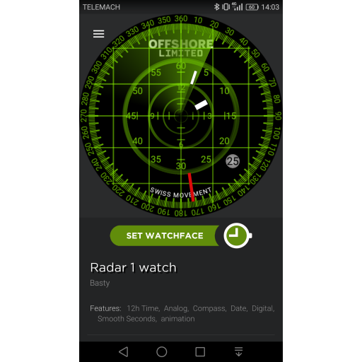 Radar 1 watch