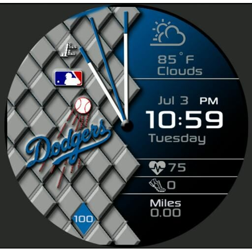 Dodgers Diamond by JSooHoo