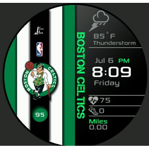 Celtics Striped Digital